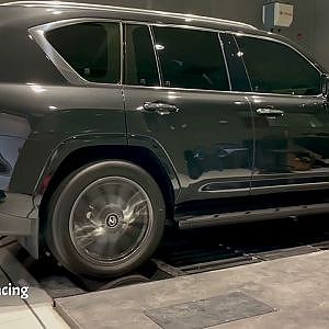 EKanooRacing’s 2022 LEXUS LX 600 F Sport on the dyno