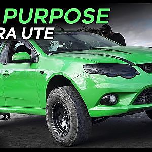 Lifted XR6 turbo Ute built for the dirt goes racing | fullBOOST