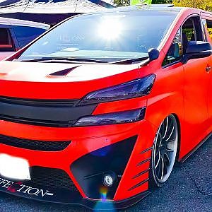 (4K)TOYOTA 30 VELLFIRE AFFECTION ULTIMATE KAISER 30系ヴェルファイア フルエアロカスタム - スーパーカーニバル2017