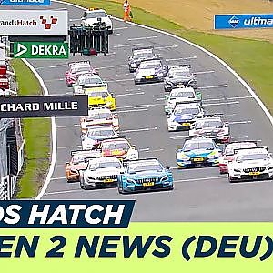 Rennen 2 Zusammenfassung - DTM Brands Hatch 2018