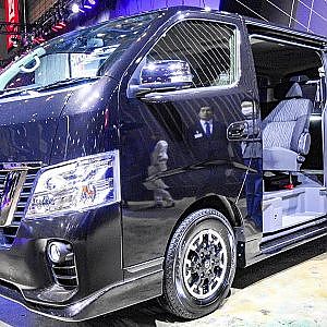 (4K)NISSAN NV350 URVAN CHROME PREMIUM GX 日産キャラバン アーバンクロム - TOKYO AUTO SALON 2020