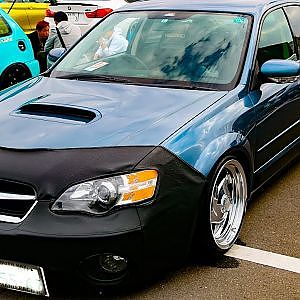 (4K)SUBARU LEGACY B4 custom スバル レガシィB4カスタム - LOWFEST 2018