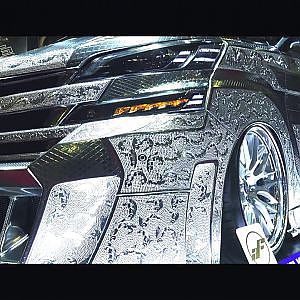 (4K)KUHL RACING Metal Engraving TOYOTA VELLFIRE - クールレーシング エングレービング ヴェルファイア