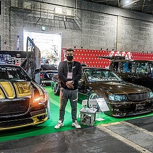 Voyage Y33Cima N-BOX Chrysler 300C custom - OAM2023 大阪オートメッセ2023