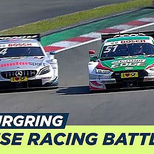 Battle on the Ring - Pascal Wehrlein vs Nico Müller - DTM Nürburgring 2018