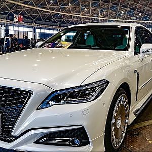 (4K)TOYOTA CROWN RS bodykit クラウンRSカスタム エアロ - NAGOYA AUTO TREND 2019