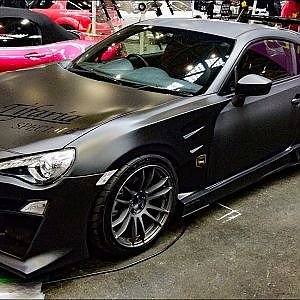 (4K)TIFARIA TOYATA GT86 bodykit ナカムラレーシングファクトリー・GT86カスタム - 名古屋オートトレンド2018