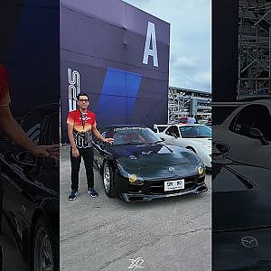 RX-7 ชุดแต่ง Mazdaspeed ชุดนี้ยังกะหลุดมาจากแคทตาล็อค สวยเกิ๊นนนนน #rx7 #mazdaspeed #xoautosport