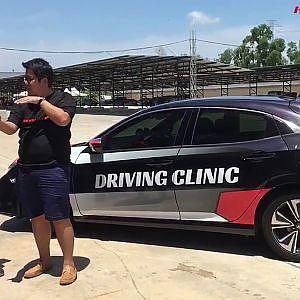 Honda Civic Turbo Driving Clinic เตรียมความพร้อม Super GT 2019