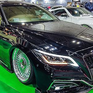 (4K)Duex TOYOTA CROWN RS modified クラウンRS カスタム エアロ - OSAKA AUTO MESSE 2020