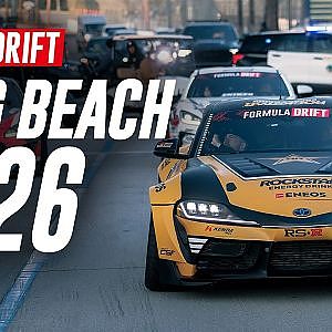 The City. The Streets. The Season. Formula DRIFT Long Beach 2026.