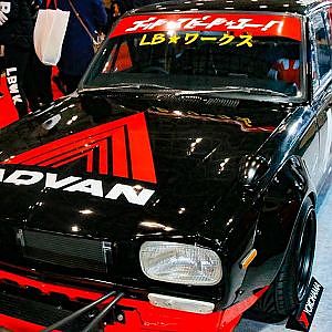 (HD)ADVAN JAPANESE KYUSHA modified アドバン カスタム旧車 - TOKYO AUTO SALON 2019