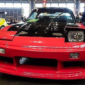 (4K)Tifari MAZDA RX-7 modified ティファリア マツダRX7カスタム - NAGOYA AUTO TREND 2019