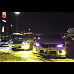 VIPSTYLE JDM NIGHT CAR MEET in JAPAN  オールジャンルナイトカーミーティング カスタムカーが集結