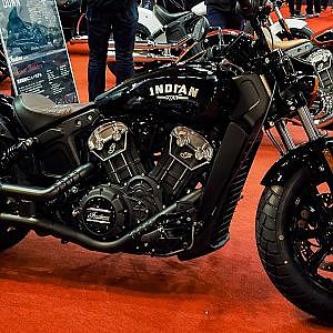 (HD)Indian Scout Bobber 2018 Motorcycle インディアン スカウト ボバー - 名古屋モーターショー2017