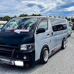 sporty TOYOTA 200 HIACE modified SBM Osaka2021 - スポーティ ハイエース 200系 カスタム SBM大阪2021