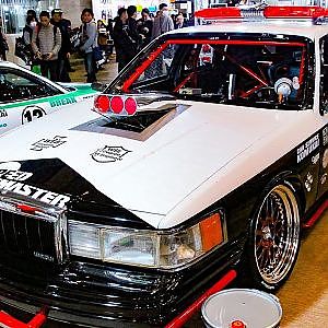 (HD)LINCOLN TOWN CAR POLICECAR リンカーン タウンカー パトカー - TOKYO AUTO SALON 2019