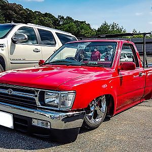 TOYOTA HILUX SURF LOWSTYLE LiiMakeDD - ハイラックスサーフ ローダウン