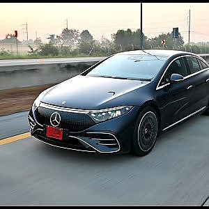 ทดลองขับ รถหรูพลังงานไฟฟ้า กับเทคโนโลยีสุดล้ำ Mercedes-EQS 450+ AMG