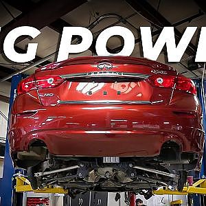 BIG POWER Q50 Build | Last EVO X Project at AMS?!?