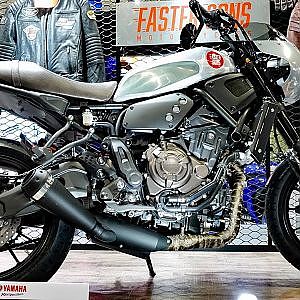 (4K)YAMAHA XSR700 ABS FASTER SONS CONCEPT ヤマハXSR700ファスターソンズ コンセプト - 大阪モーターサイクルショー2018