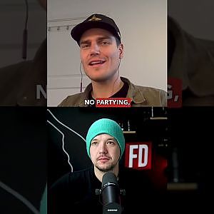 Does Fredric Aasbo party before FD events?