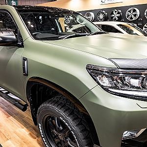 M'z SPEED CROSS LINE LANDCRUISER PRADO custom TAS2022 - エムズスピード ランクルプラド カスタム 東京オートサロン2022