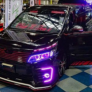 (4K)REGGERA TOYOTA VELLFIRE VIPSTYLE トヨタ ヴェルファイアカスタム - 名古屋オートトレンド2018