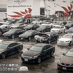 VIPSTYLE 100 LEXUS MEET & Photo session - VIPスタイル レクサス撮影会 エントリー車両 100台全台