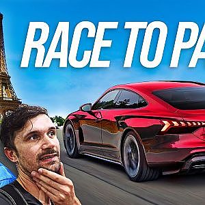 Public Transport Vs 500hp Electric Car Race