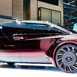 (4K)TOYOTA Fine-Comfort Ride トヨタ ファインコンフォートライド・世界初公開 - 東京モーターショー2017