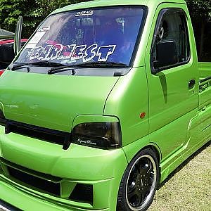 (HD)EARNEST SUZUKI CARRY TRUCK modified スズキ キャリイトラックカスタム 軽トラ - DREFESS WEST JAPAN 2019