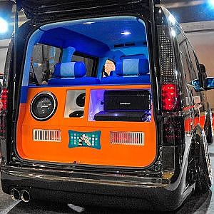 (4K)ホンダ ステップワゴン カスタムオーディオ HONDA STEPWGN Audio modified - 東京オートサロン2020