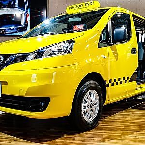 (4K)NISSAN URVAN NV200 TAXI 日産 キャラバン NV200 タクシー  - TOKYO MOTOR SHOW 2019