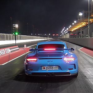 Porsche 991 GT3 Runs 11.48@195 (121MPH)