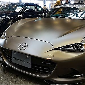 (4K)RK DESIGN MAZDA ROADSTER SKYACTIV RKデザイン マツダ ロードスターカスタム - NAGOYA AUTO TREND 2019