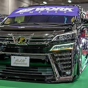 A.L.W TOYOTA 30 VELLFIRE アマプリ工房 30ヴェルファイア カスタム - OAM2023 大阪オートメッセ2023