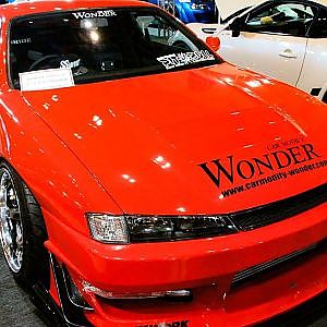 (HD)CAR MODIFY WONDER NISSAN SILVIA S14 custom シルビアS14カスタム - TOKYO AUTO SALON 2019