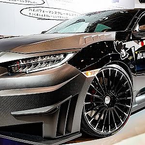 (4K)HONDA CIVIC TYPE R MUGEN RC20GT Package Pre Production MODEL - TOKYO AUTO SALON 2019