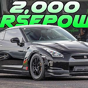 AMS's 2,000hp GT-R - 207MPH Shakedown Pass - YouTube