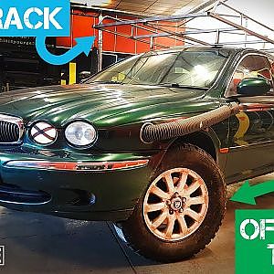 Fitting Off-Road Tyres & A Custom Roof Rack To The Mud-Type