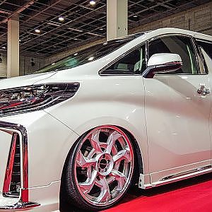 (4K)ヴァルド 30系アルファードカスタム WALD ALPHARD 30 EXECUTIVE LINE - 大阪モーターショー2019
