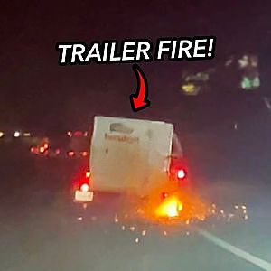 Semi Runs Into Racer on the Highway! (Sick Week: Day 4)