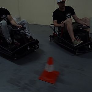 Josh Reynolds and Yves Meyer Tandem Battle (Crazy Cart Competition)