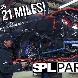 UPGRADED SUSPENSION ON A BRAND NEW GTR? | SPL Parts