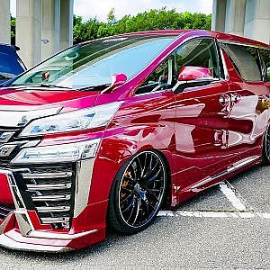 (HD)MODELLISTA VELLFIRE 30 TOYOTA BELFE DESIGN 30系ヴェルファイア モデリスタ - アルヴェルミーティング2018