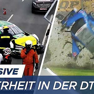 Crash bei 255km/h: So sicher sind die DTM-Autos!