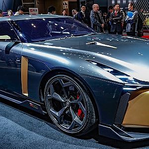 (4K)Nissan GT-R50 by Italdesign 日産GT-R50 by イタルデザイン 1億円の限定車 - TOKYO AUTO SALON 2020