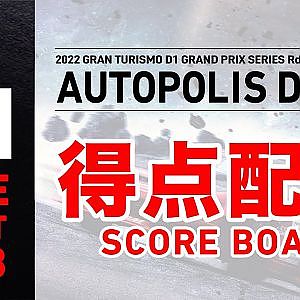 2022 GRAN TURISMO D1 GRAND PRIX SERIES Rd.7 AUTOPOLIS [10/23] (Scoreboard)