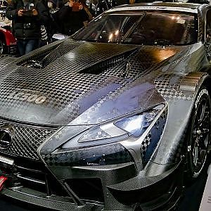 (HD)LEXUS LC500 2017 SUPER GT GT500 class レクサスLC500カスタム - 東京オートサロン2017 - YouTube